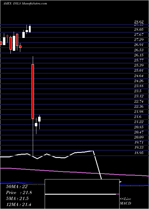  monthly chart WisdomtreeDynamic