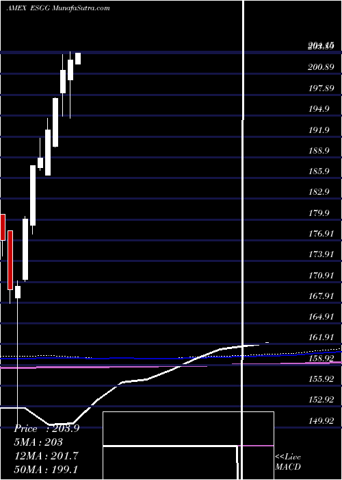  monthly chart FlexsharesGlobal