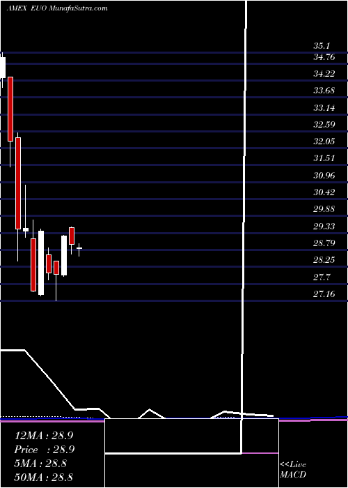  monthly chart UltrashortEuro