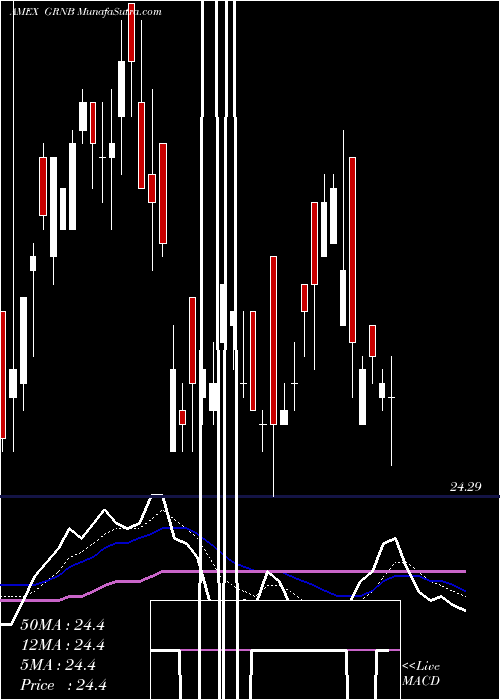  Daily chart Green Bond Vaneck ETF