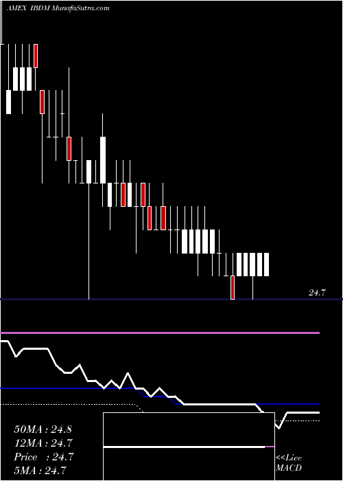  weekly chart IsharesIbonds