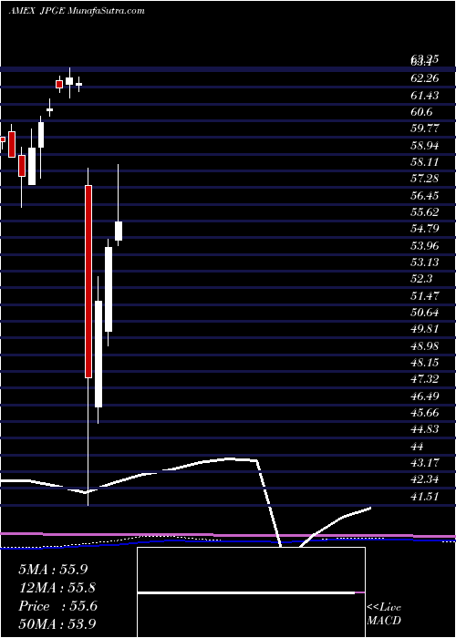  monthly chart JpmorganDiversified