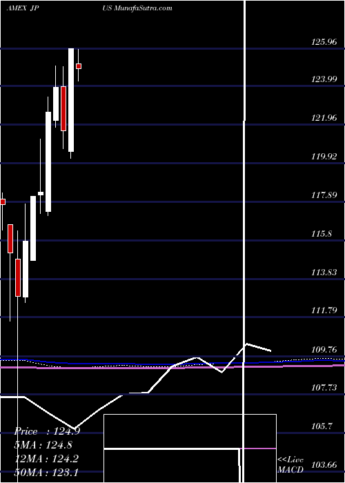  monthly chart JpmorganDiversified