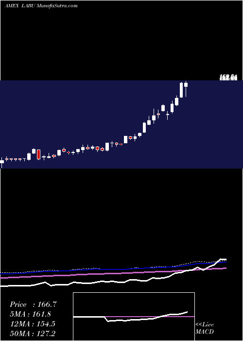  weekly chart DirexionDaily