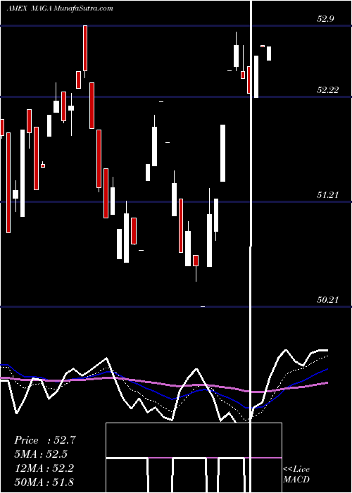  Daily chart Point Bridge Gop Stock Tracker ETF