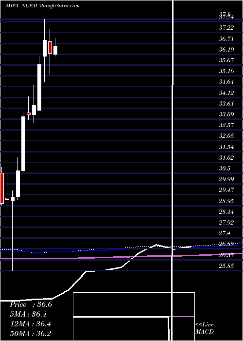  monthly chart NusharesEsg