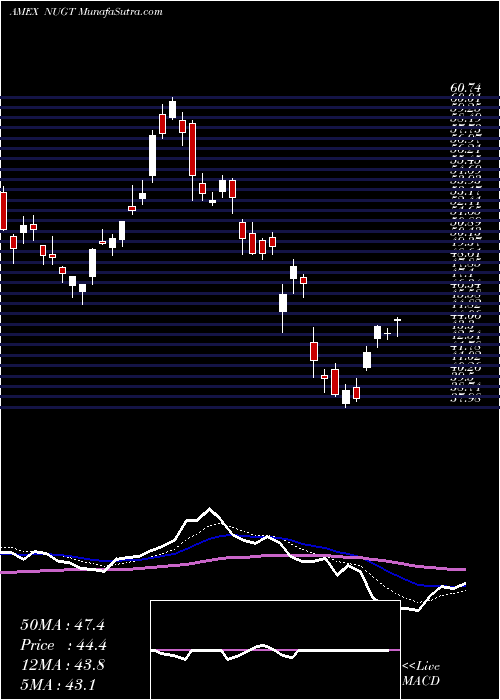  Daily chart GoldMiners