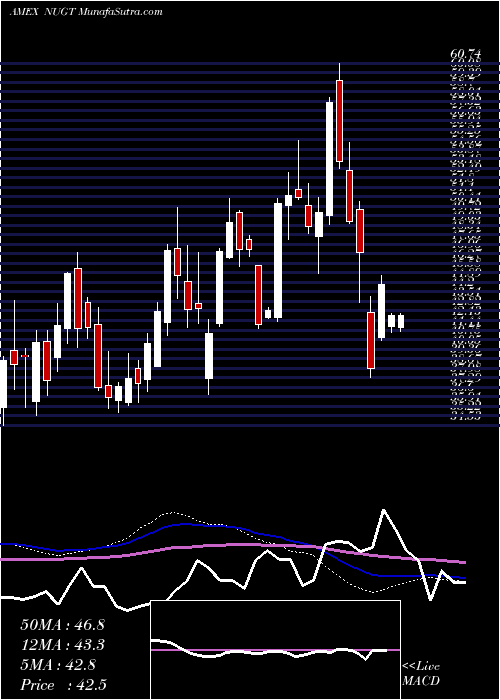  weekly chart GoldMiners