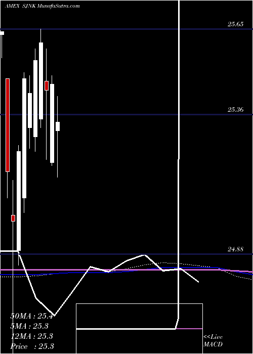  monthly chart SpdrSt