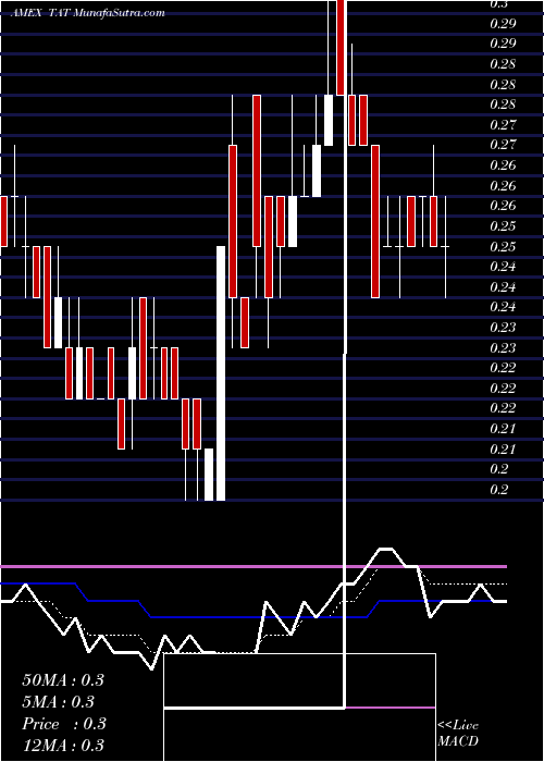  Daily chart TransatlanticPetroleum