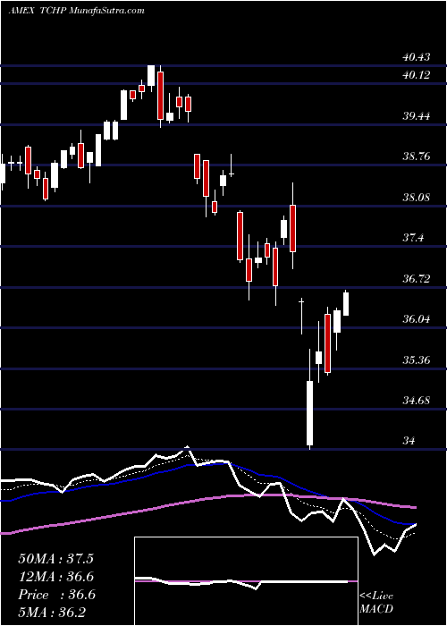  Daily chart T. Rowe Price Blue Chip Growth ETF