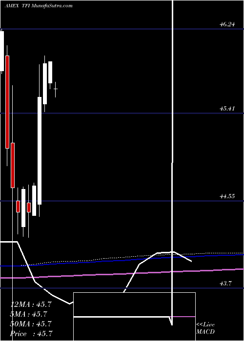  monthly chart SpdrMuni