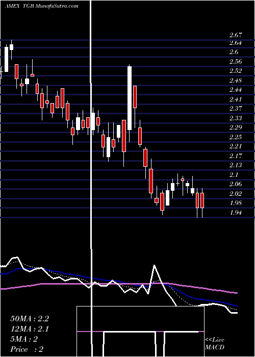  Daily chart TasekoMines