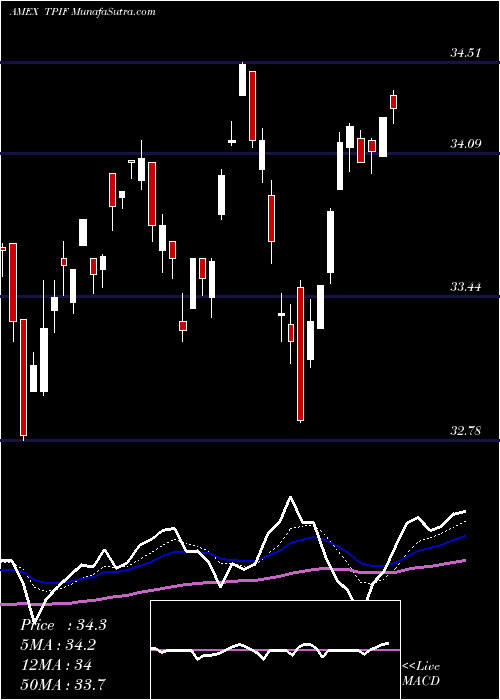  Daily chart Timothy Plan International ETF