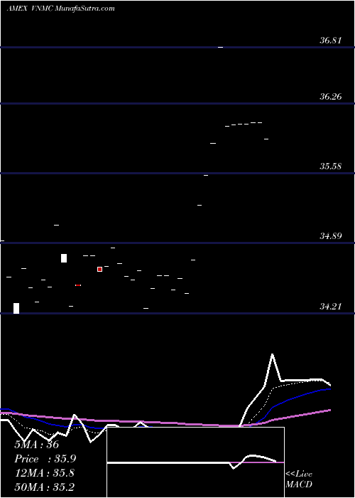  Daily chart Natixis Vaughan Nelson Mid Cap ETF