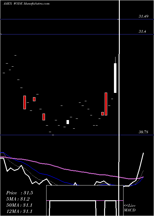  Daily chart ProsharesCds