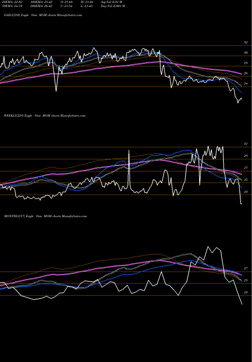 Trend of Us Momentum MOM TrendLines US Momentum Market Neutral ETF MOM share AMEX Stock Exchange 