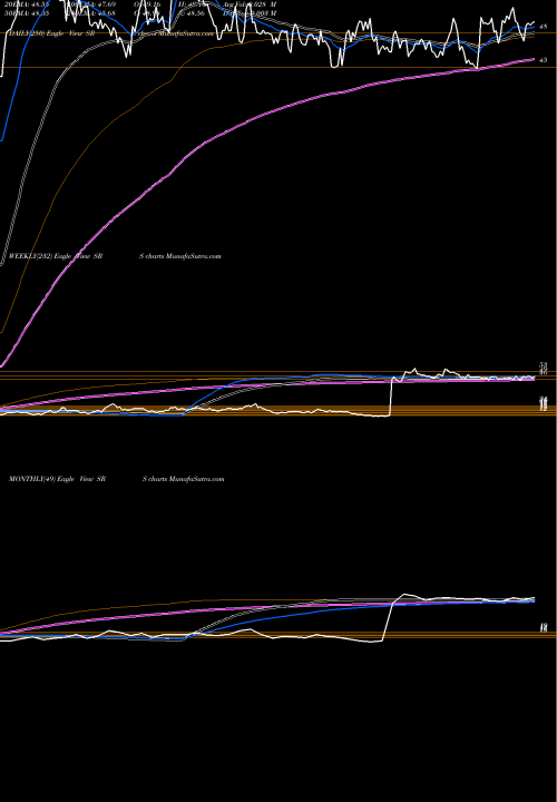 Trend of Ultrashort Real SRS TrendLines Ultrashort Real Estate Proshares SRS share AMEX Stock Exchange 
