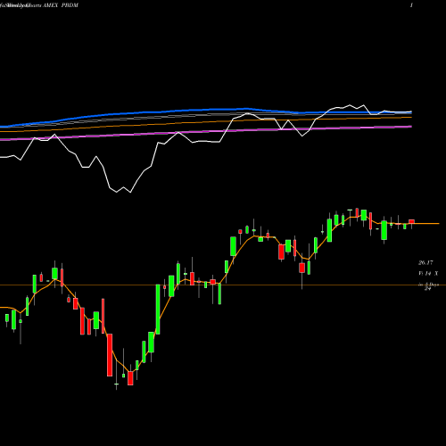 Weekly charts share PBDM Purebetasm FTSE Developed Ex-North America ETF AMEX Stock exchange 