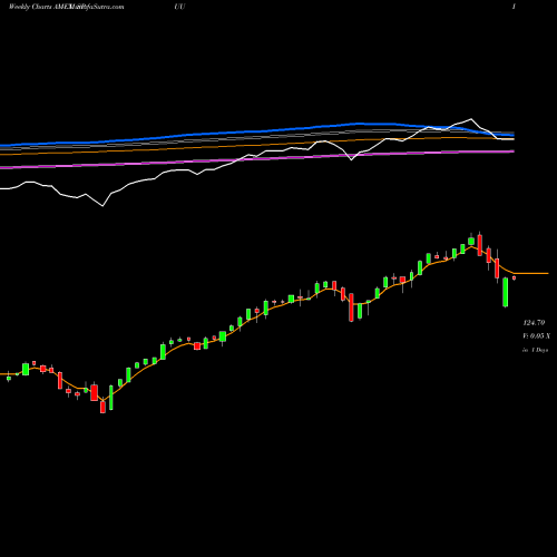 Weekly charts share SPUU Direxion Daily S&P 500 Bull 2X AMEX Stock exchange 