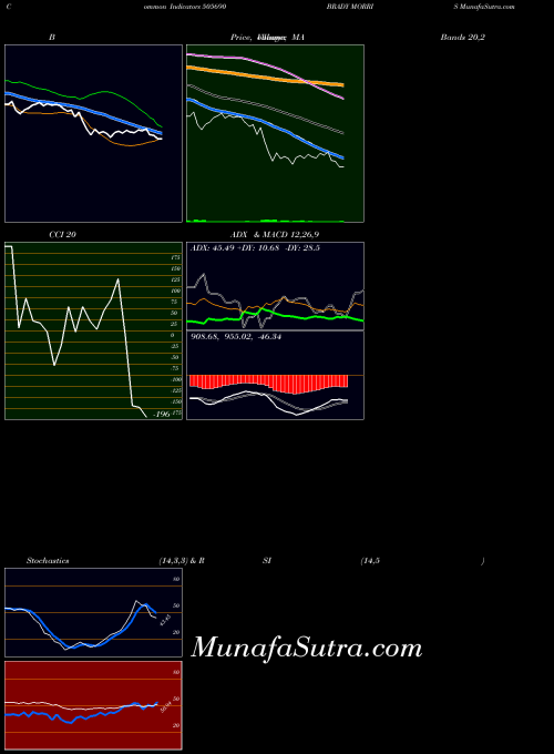 Brady Morris indicators chart 