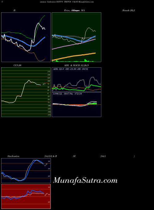 Triton Valve indicators chart 