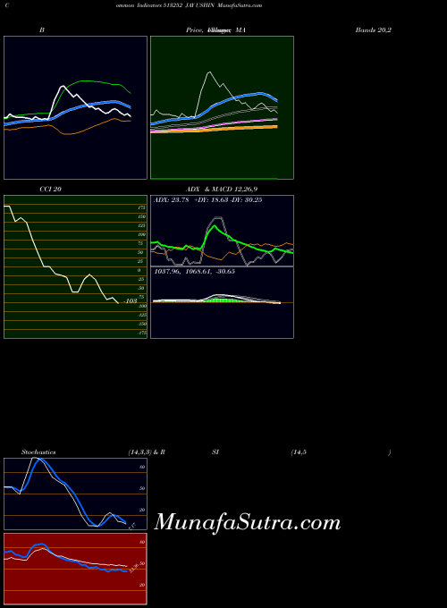 Jay Ushin indicators chart 