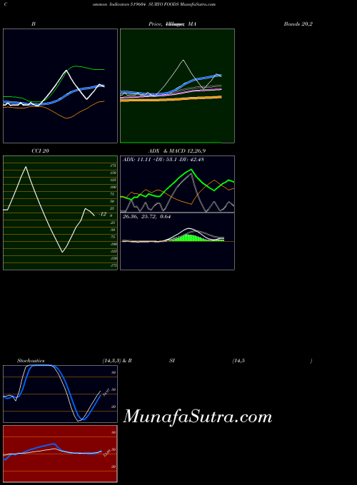 Suryo Foods indicators chart 
