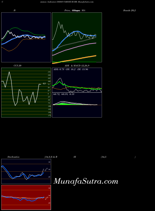 Vamshi Rubb indicators chart 