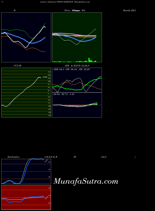 Rajrayon indicators chart 