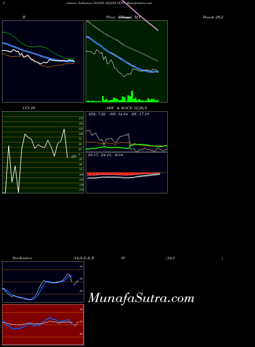 Anjani Synt indicators chart 
