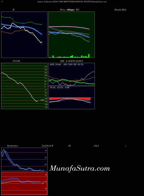 Triumph International indicators chart 