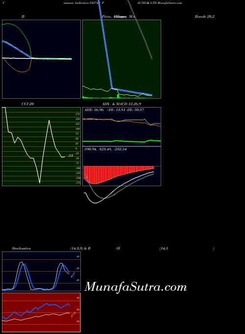 Paushak indicators chart 