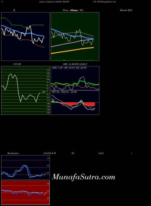 Welspun Inv indicators chart 