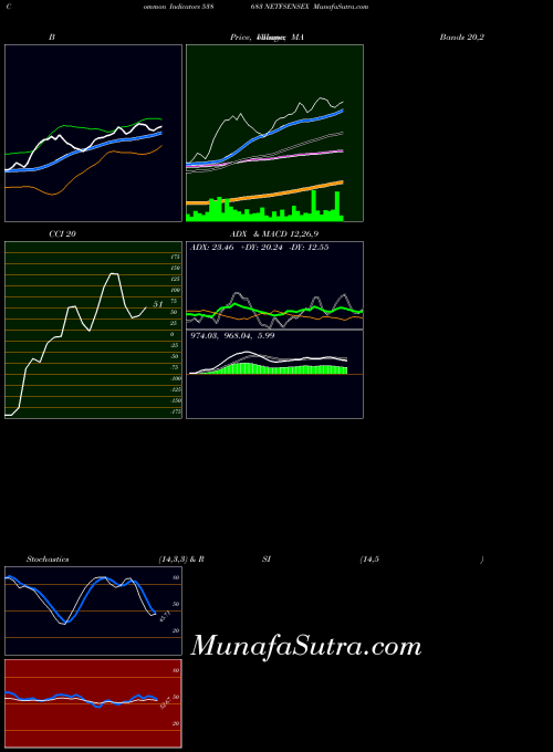 Netfsensex indicators chart 