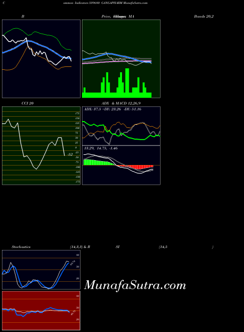 Gangapharm indicators chart 