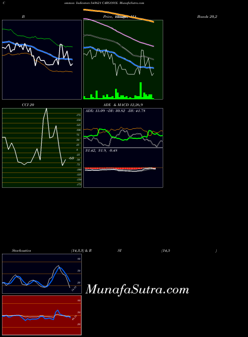 Cargosol indicators chart 