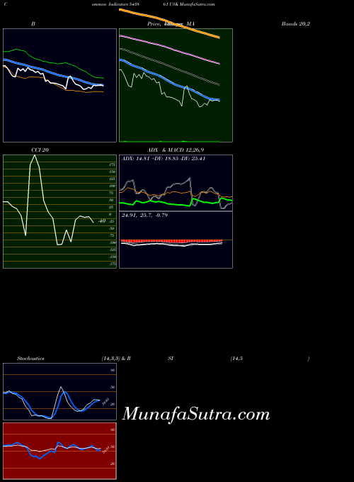 Usk indicators chart 