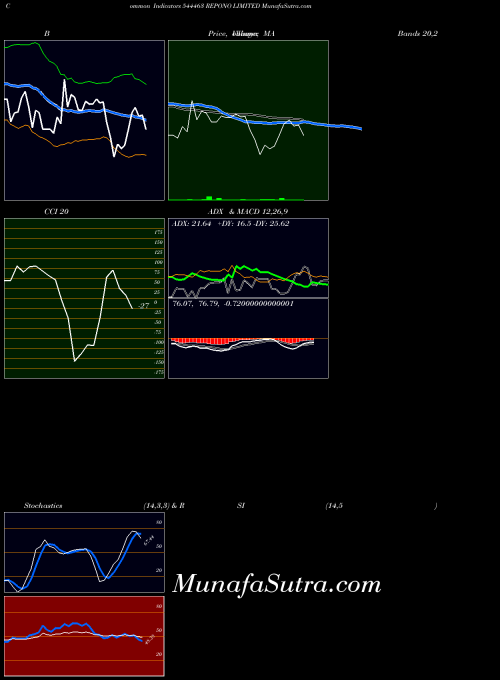 Repono indicators chart 