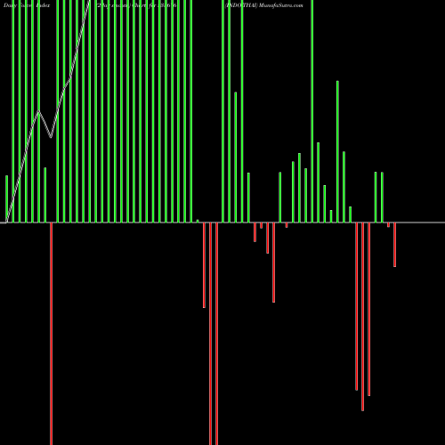 Force Index chart INDO THAI 533676 share BSE Stock Exchange 