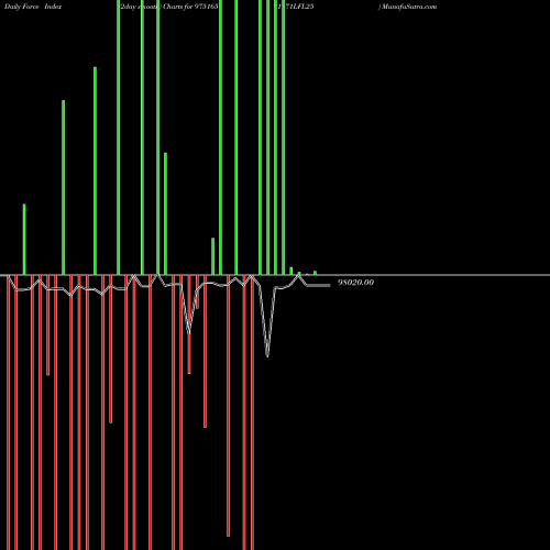 Force Index chart 1171LFL25 975165 share BSE Stock Exchange 