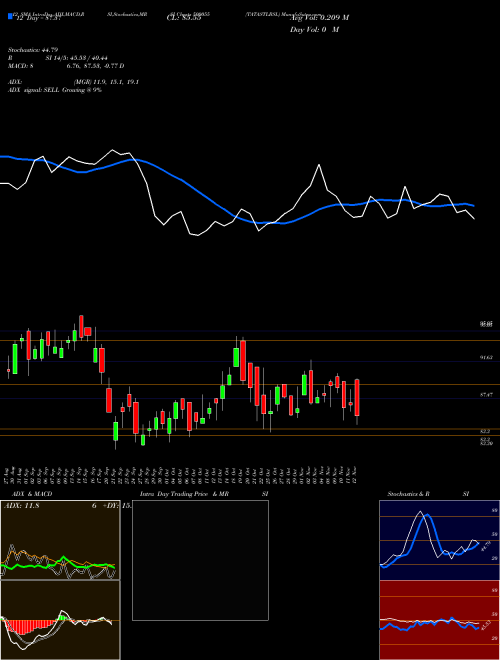 Chart Tatastlbsl (500055)  Technical (Analysis) Reports Tatastlbsl [