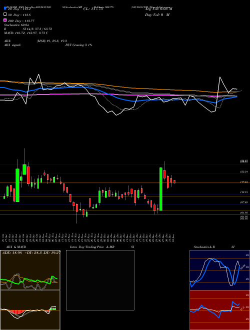 SAURAS.CEM. 502175 Support Resistance charts SAURAS.CEM. 502175 BSE