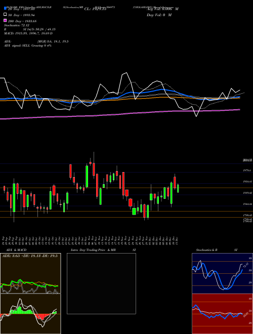 CHOLAHLDNG 504973 Support Resistance charts CHOLAHLDNG 504973 BSE