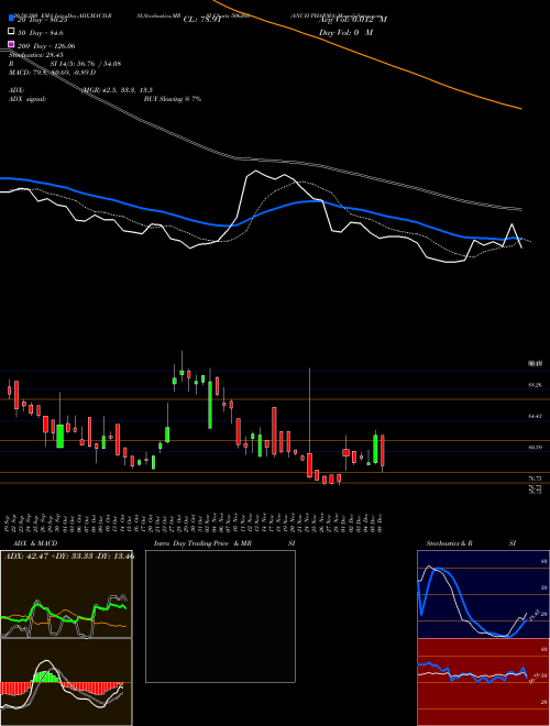 ANUH PHARMA 506260 Support Resistance charts ANUH PHARMA 506260 BSE