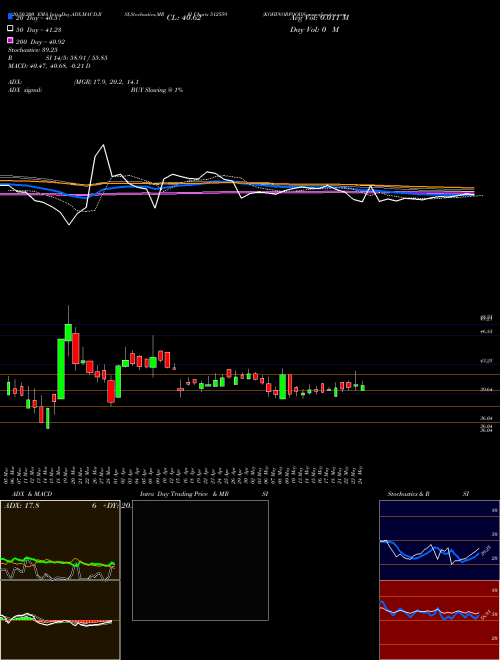 KOHINORFOODS 512559 Support Resistance charts KOHINORFOODS 512559 BSE
