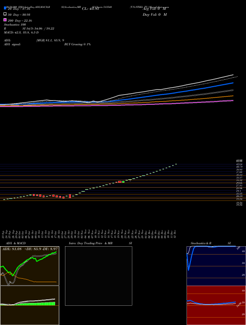 T.N.STEEL TU 513540 Support Resistance charts T.N.STEEL TU 513540 BSE