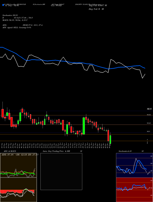 Chart Haldyn Glass (515147)  Technical (Analysis) Reports Haldyn Glass [