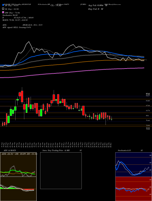 JUMBO BAG 516078 Support Resistance charts JUMBO BAG 516078 BSE