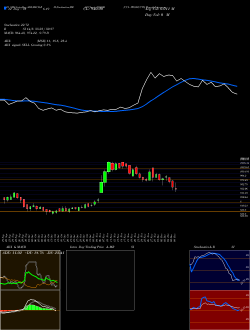 Chart Ccl Products (519600)  Technical (Analysis) Reports Ccl Products [